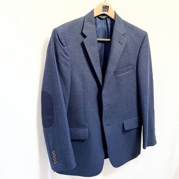 Jos. A Bank Wool Blazer Jacket Single Breast 2 Button Double Vent Men's 40R - Picture 2 of 12